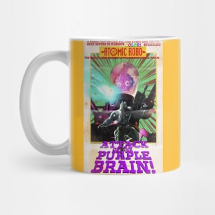 Atomic Robo in ATTACK OF THE PURPLE BRAIN! Mug